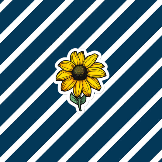 Black Eyed Susan Flower Sticker