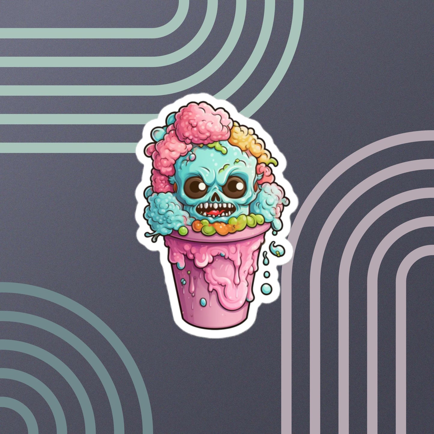 Zombie Cotton Candy!